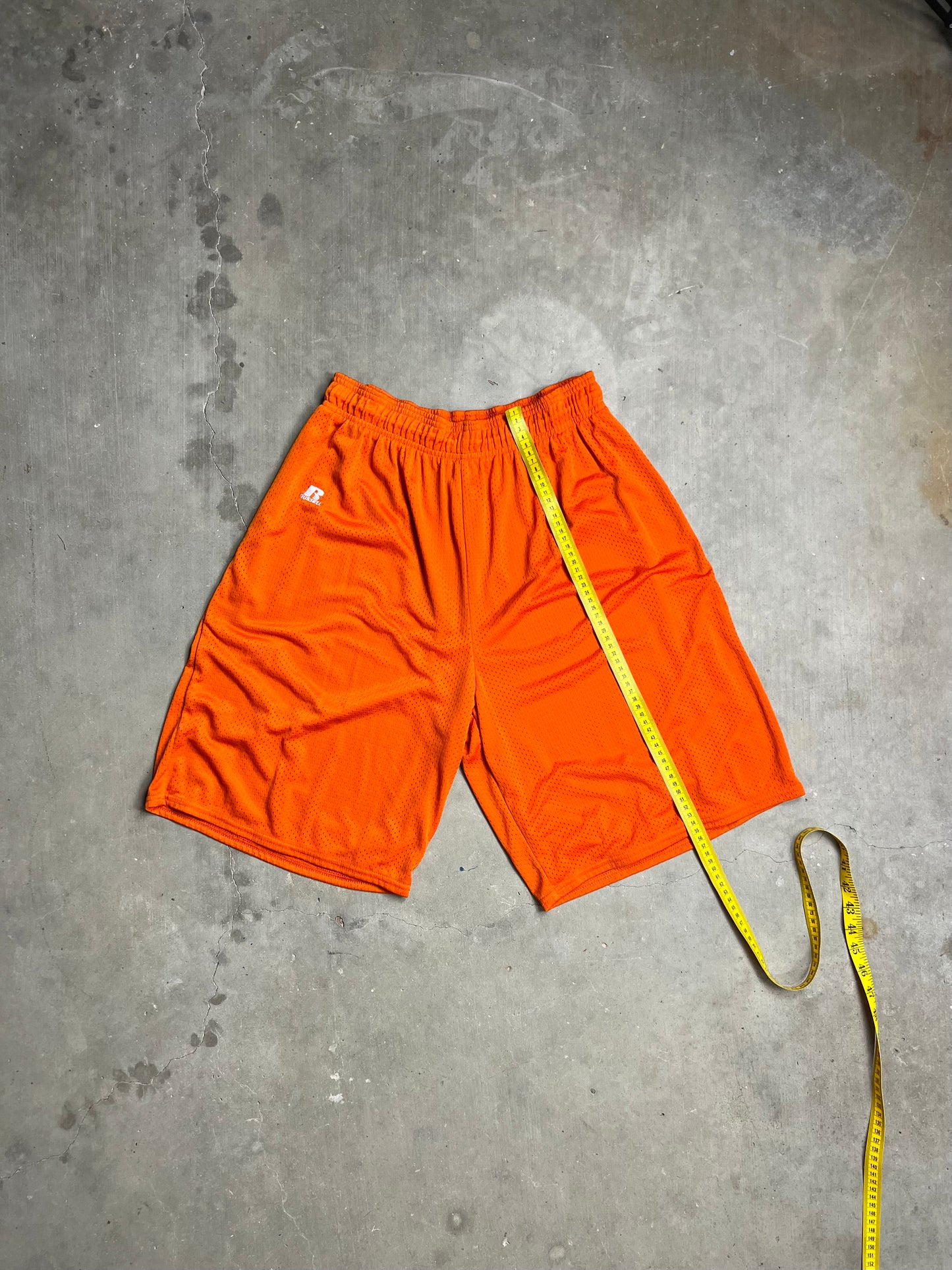 Russell Athletic Orange Basketball Shorts