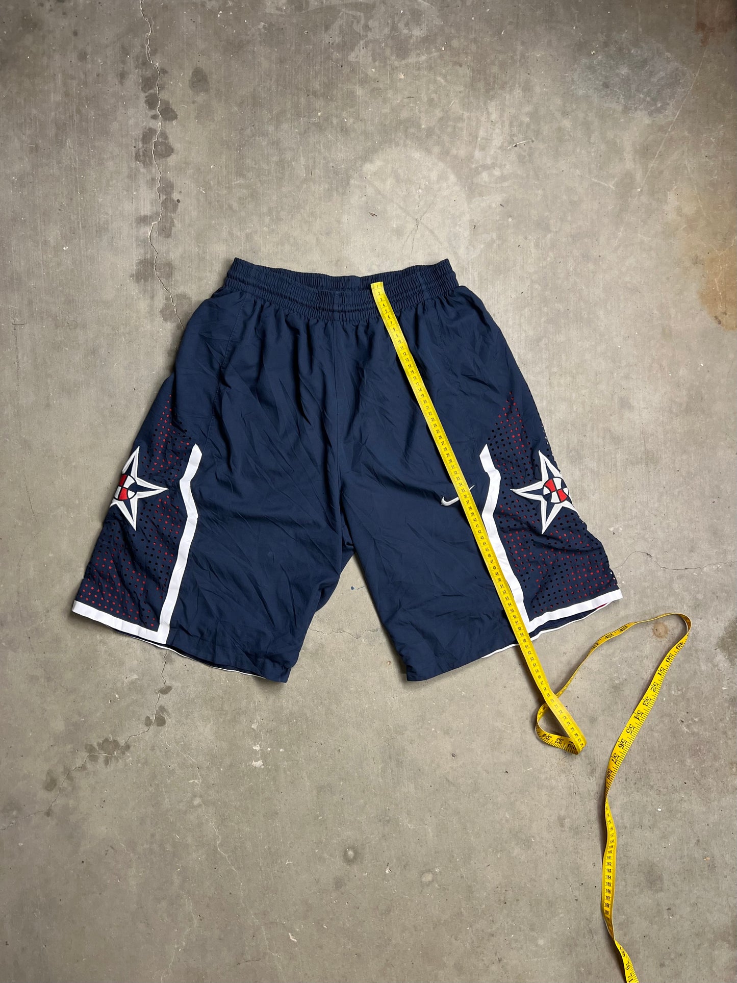 00s Rare Lebron Nike USA Badketball Dream Team Olympic Shorts