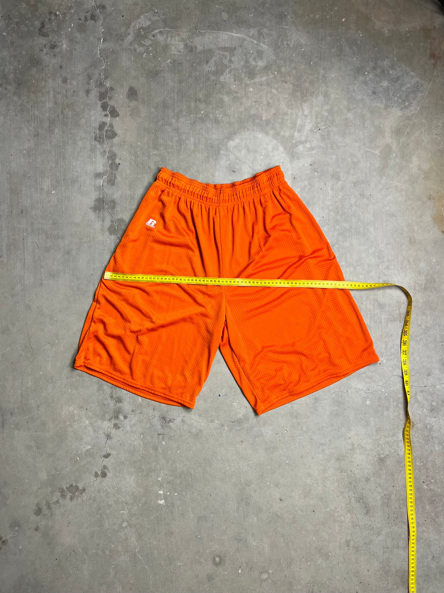 Russell Athletic Orange Basketball Shorts