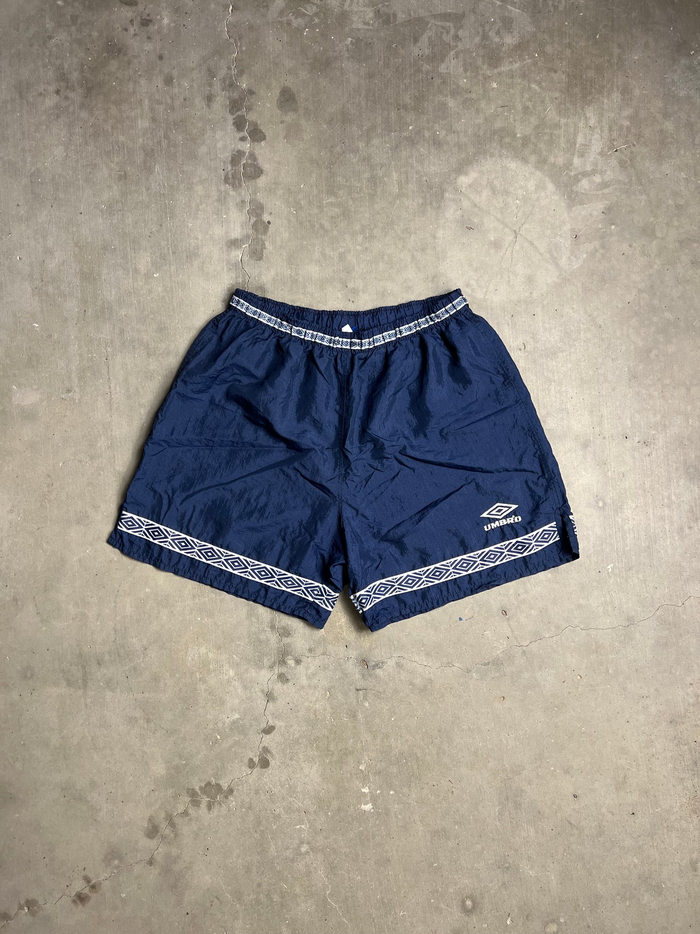 Vintage Umbro Navy Blue Shorts