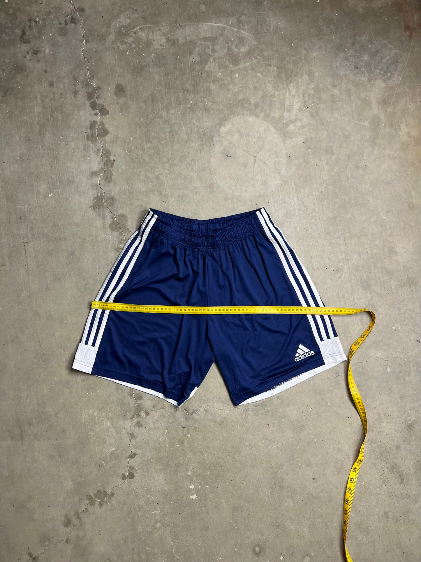Vintage Adidas Blue Soccer Shorts