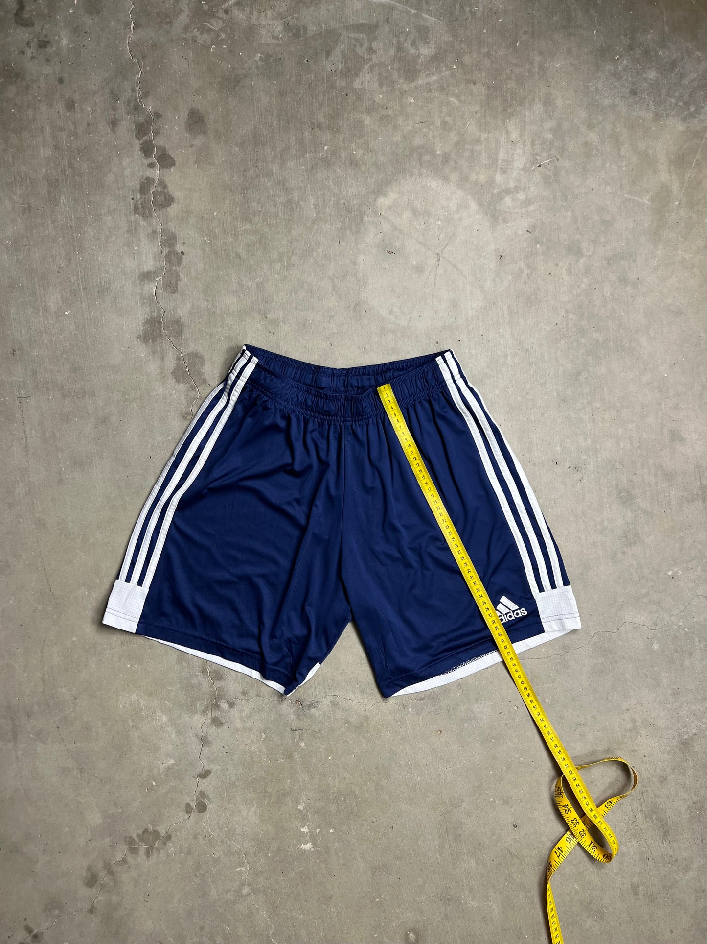 Vintage Adidas Blue Soccer Shorts