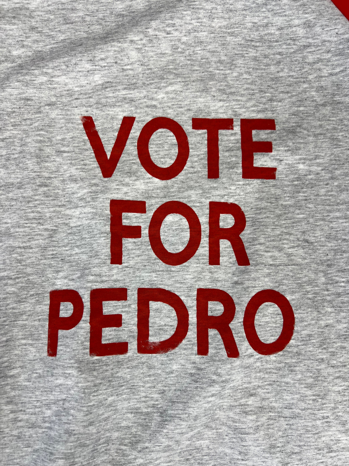 Vote for Pedro Grey Baby Tee