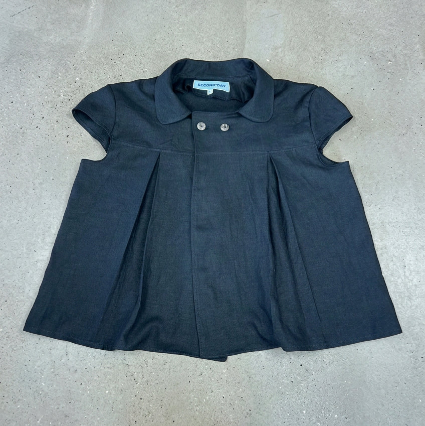 Black Loretta Blouse
