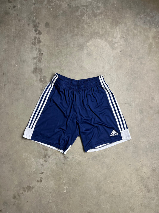 Vintage Adidas Blue Soccer Shorts