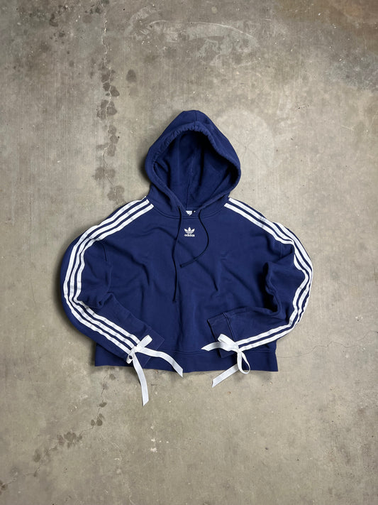 Adidas Cropped Bow Hoodie