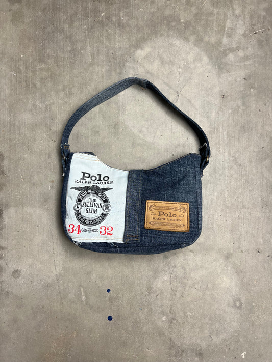 Up-cycled Ralph Lauren Jean Handbag