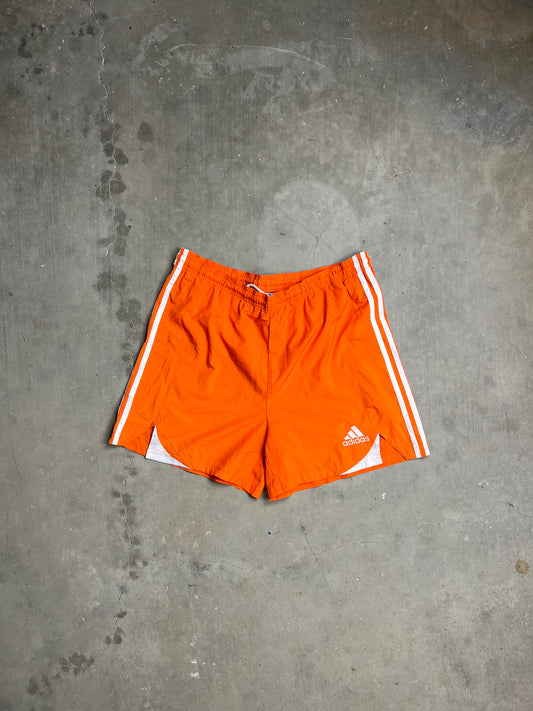 Vintage Adidas Orange Track Shorts