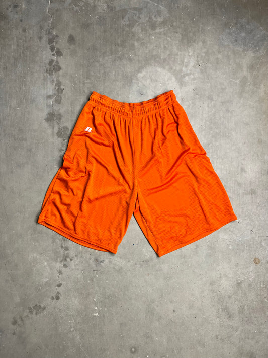 Russell Athletic Orange Basketball Shorts