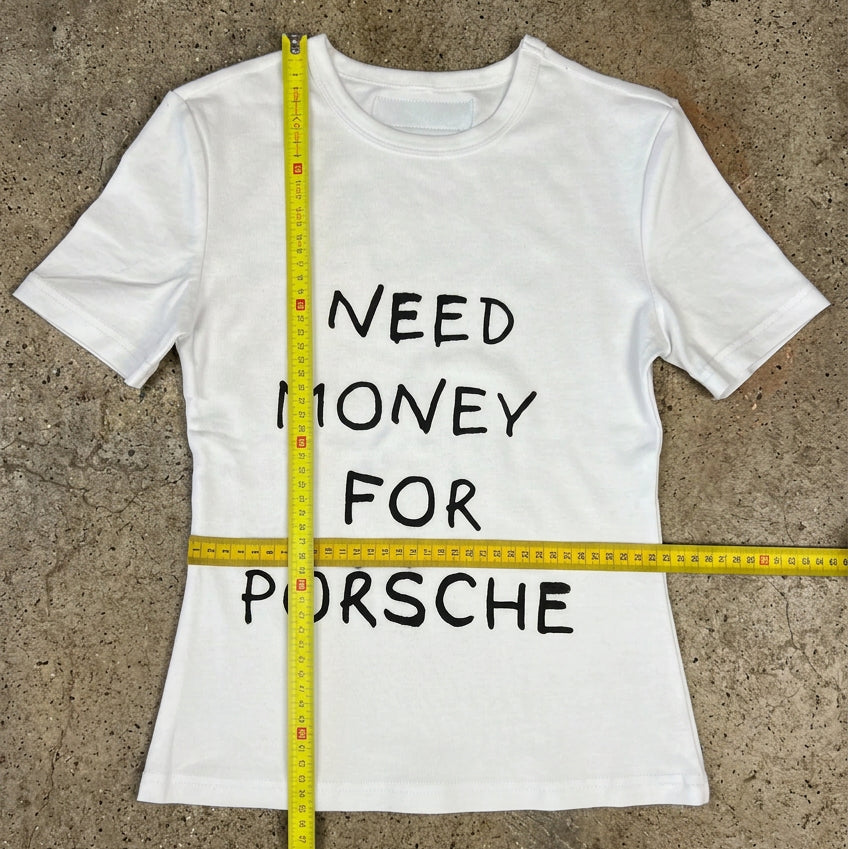 Need Money for Porsche Crew Neck Baby Tee