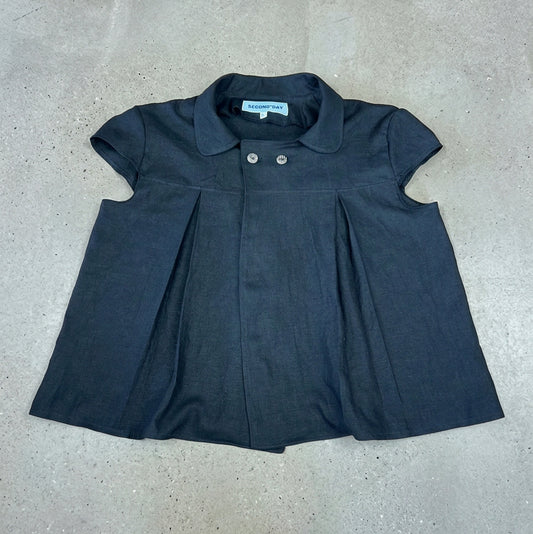 Black Loretta Blouse